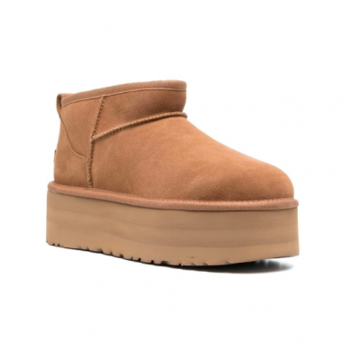 UGG Bota Con Plataforma Marrón UGG Bota Con Plataforma Marrón