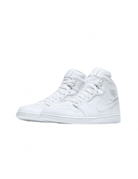 Jordan 1 mid blancas shops