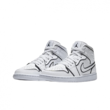 Nike Air Jordan 1 MID Blancas...