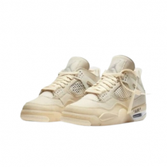 Air Jrdan 4 Off White Sail 2