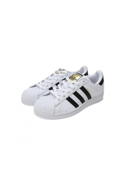 Adidas superstar blancas con negro best sale