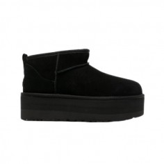 UGG Bota Con Plataforma Negra