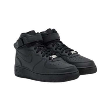Nike Air Force One Negras Altas