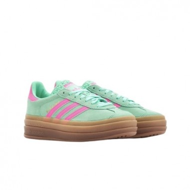 Adidas Gazelle Bold Plataforma Verdes