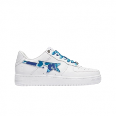 Bape STA Low White Blue