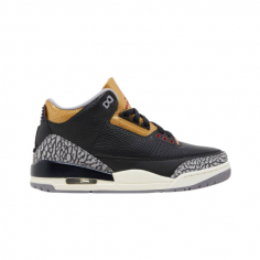 Jordan Retro 3 Black Gold