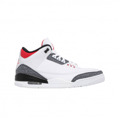 Jordan Retro 3 Denim Fire Red