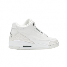 Jordan Retro 3 Pure White 2