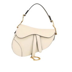 Bolso Dior Saddle Blanco