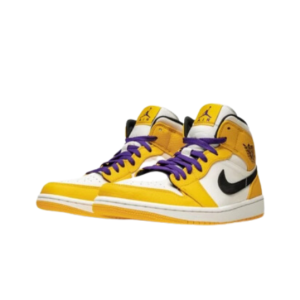 Nike Air Jordan 1 Mid Lakers - imagen 2