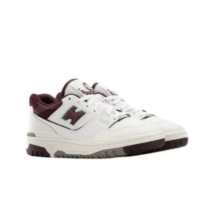 New Balance 550 Blancas y Granates - imagen 2