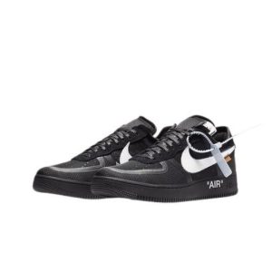 Nike Air Force One x Off-White Black - imagen 2