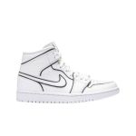 Nike Air Jordan 1 MID Blancas Reflectantes