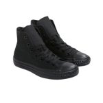 Converse All Star Negras Enteras Altas