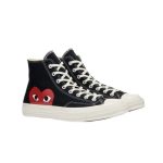 Converse x Comme des Garçons Negras Altas - imagen 2