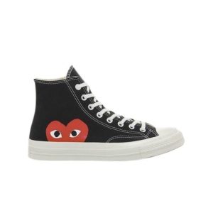 Converse x Comme des Garçons Negras Altas