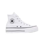 Converse All Star Plataforma Altas Blancas