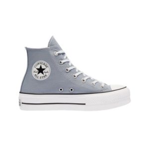 Converse All Star Plataforma Altas Grises