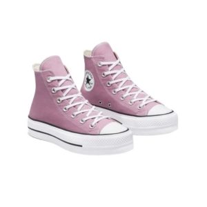 Converse All Star Plataforma Altas Rosas - imagen 2