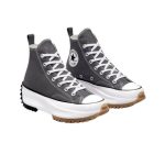 Converse Metálicas Run Star Hike High Top Grises - imagen 2