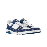 Louis Vuitton Trainer – Monogram Denim White Blue - imagen 2