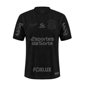 Camiseta Corinthians 24/25 2ª equipación sponsors