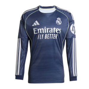 Camiseta Real Madrid 25/26 2ª equipación manga larga