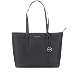 Bolso grande Michael Kors jet set de piel