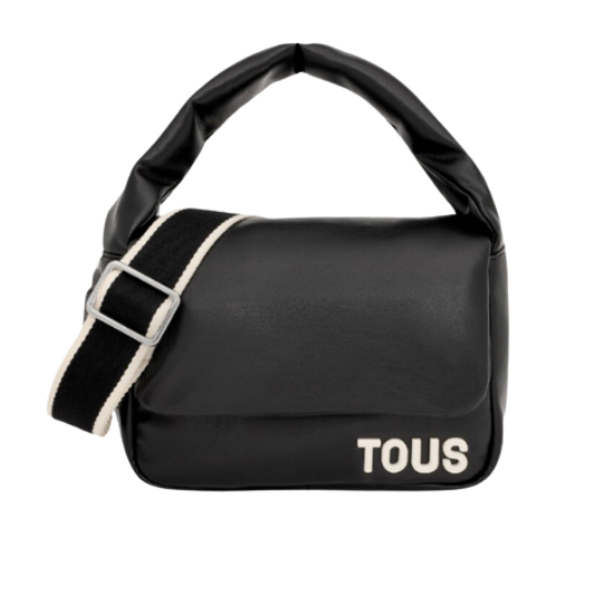 4748.png Bolso bandolera TOUS carol soft negro