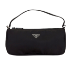 Bolso de hombro Prada tessuto de nylon negro