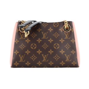Bolso de hombro Louis Vuitton surene lona monogram bb rosa
