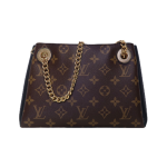 Bolso de hombro Louis Vuitton surene lona monogram bb negro