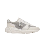 Golden Goose Running Sole Malla y Nobuk con Estrella Plateada