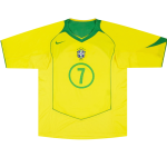 Camiseta Retro Brasil 2004