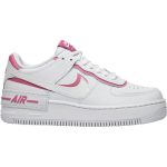 Nike Air Force One SHADOW Blancas y Rosas