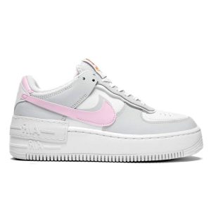 Nike Air Force One SHADOW Grises y Rosas
