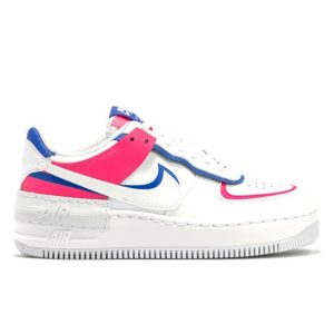 Nike Air Force One SHADOW Azules y Rosas